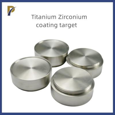 Chine Zr702 Zr705 Cible de zirconium Titane alliage de zirconium Cible de revêtement par éclaboussure à vendre