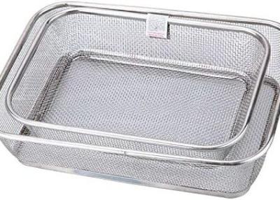 China 304 316 Stainless Steel Strainer Basket Kitchen Water Filter Storage for sale