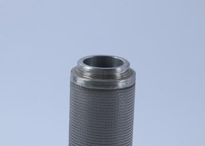 China 50 Micron 100 Micron High Temperature Corrosion Resistant Stainless Steel 304 316 Filter Cartridge for sale