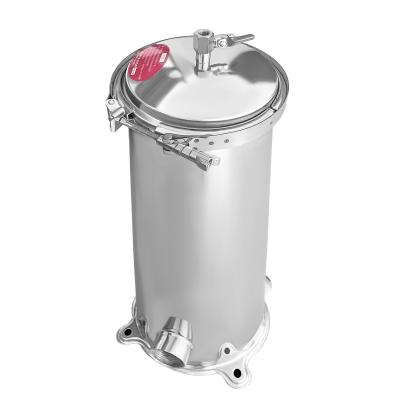 China Sus Building Material Shops For Efficient Solid Removal 10inch Cartridge Filter Housing for sale