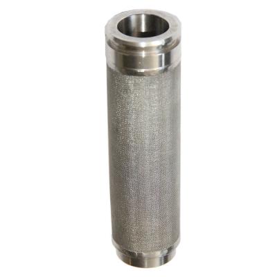 China Silver Cylindrical Sintered Metal Filter 304 316 316 L  Corrosion Resistance for sale