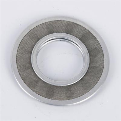 China Disco sinterizado equipo del filtro del acero inoxidable del gas llano de 100 micrones tejido en venta