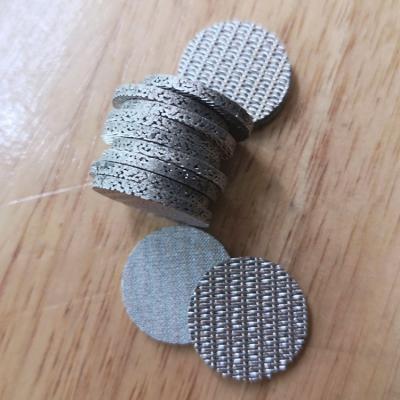 China Perforated Metal Sintered Wire Mesh 5cm-100cm Width Good Permeability for sale