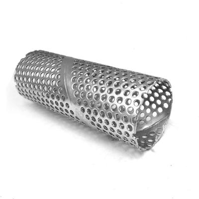 China Wedge Stainless Steel Round Punching Tube for sale