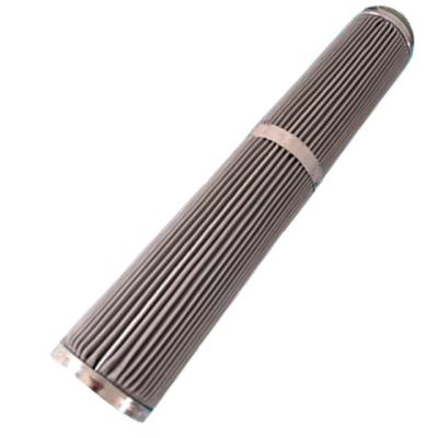 China 1 Micron Pleated Stainless Steel Filter Cartridge Element for sale
