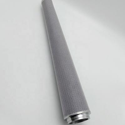 China High strength and durability 10 Micron 1.7mm Sintered Wire Mesh Filter Tube for sale