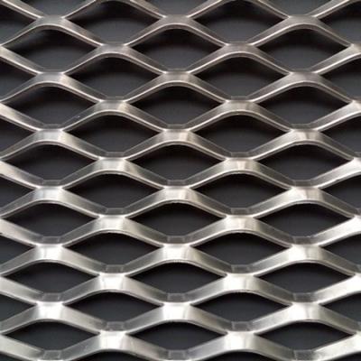 China Galvanized Decorative 2.5m Width Expanded Metal Security Mesh Screen for sale
