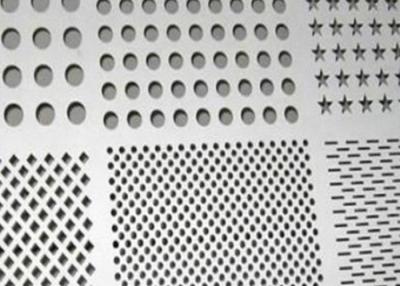 China Diamond 0.5-3mm Thickness Perforated Stainless Steel Mesh for sale