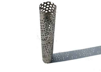 China Round Hole Decoiling ISO Perforated Stainless Steel Tube for sale