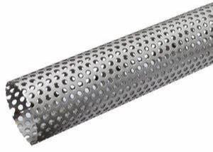 China Recyclable Perforated Stainless Steel Pipe 304 Round for sale