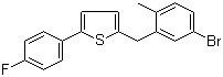 China Canagliflozin;2-[(5-Bromo-2-methylphenyl)methyl]-5-(4-fluorophenyl)thiophene 1030825-20-7 for sale