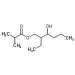 China 2-Ethyl-3-hydroxyhexyl 2-methylpropanoate; CAS# 74367-31-0; purity: 95%min; C12H24O3 for sale