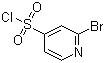China 2-Bromo-4-pyridinesulfonyl chloride; CAS: 1060811-61-1; Purity: 95+%;  Storage: 2-8 °C; C5H3BrClNO2S for sale