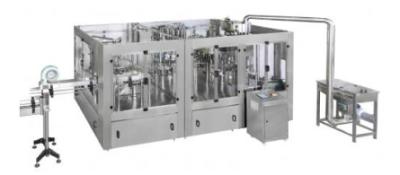 China 3 automáticos em 1 máquina de engarrafamento giratória do leite 500ml à venda