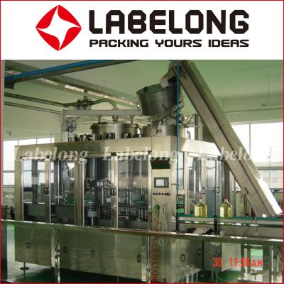 China PET Plastic Bottle Filling Capping Machine for Sunflower Vegetable Palm Oil for sale