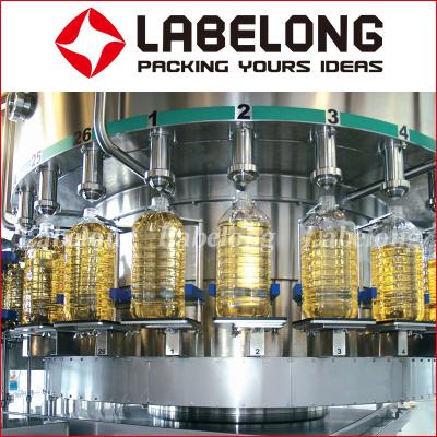 Chine machine de remplissage de bouteilles automatique d'huile de table de la bouteille 4L en verre à vendre