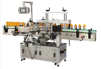 China Automatic Flat Bottle Adhesive Labeling Machine for sale