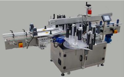 China Automatic Sus304 Double Sides Labeling Machine 80pcs/M For Flat Bottle for sale