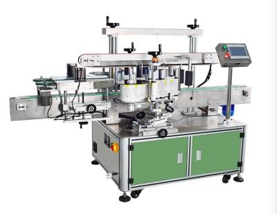 China Stainless Steel Two Sides Bottle Adhesive Labeling Machine 220V 50HZ for sale