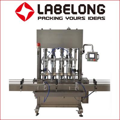 China Automatic Filling Capping Labeling Machine For Tomato Fruit Sauce Plastic glass Bottle for sale