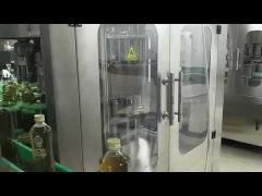 Automatic 3 In 1 Rotary 500ml PET/GLASS  Bottle Juice Filling Machine