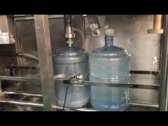 300BPH Mineral Water Automatic 5 Gallon Filling Machine