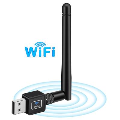 China Dual Band 2.4Ghz 5Ghz Usb Wifi external Antenna for sale long range Wireless usb High Gain antennas for pc Desktop for sale
