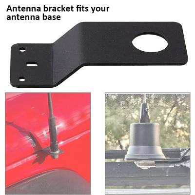 China Heavy Duty Stainless Steel CB Radio Antenna Mount Holder Bracket Car Tailgate Accessory for sale