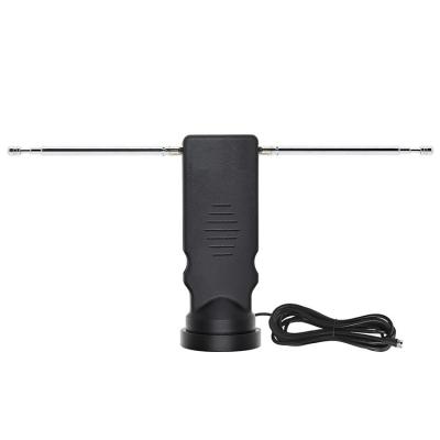 China Copper Alloy Whip Telescopic 20dB Amplified TV Antenna  Easy Installation for sale