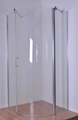 China Single Hinged Door Quadrant Shower Enclosures With Double Fixed Panel for sale