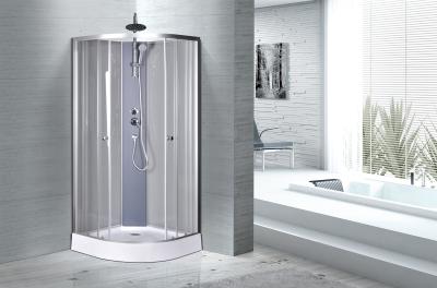 China Recinto de la ducha de 850 x 850 cuadrantes con la bandeja, cabina de la ducha del cuadrante en venta