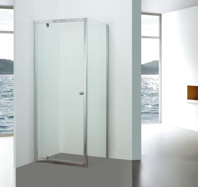 China Cercos do chuveiro do banheiro da porta do pivô, cabines quadradas do chuveiro 800 x 800 x 1850 milímetros à venda