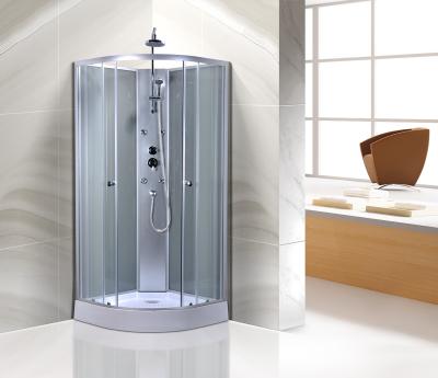 China Professional Curved Corner Shower Units ,  850 X 850 Quadrant Shower Enclosure for sale