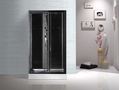 中国 1.5M ポリ塩化ビニール金属 Flexilbe のホースが付いている長方形の完全なシャワー室のキット 販売のため