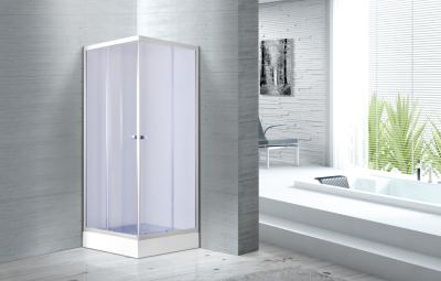 China los recintos de cristal de la ducha del cuarto de baño cuadrado conveniente del vidrio del humo de 4m m liberan la certificación derecha del SGS del CE en venta