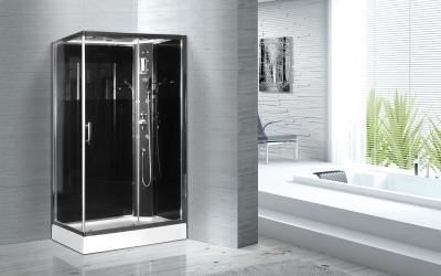 China ABS Tray 1200 X 800 X 2250mm Rectangular Shower Enclosures for sale