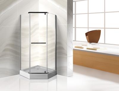 China 900x900mm Dimond Shape Corner Shower Stall Normal Temperature Storage for sale