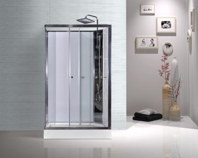 China Model Rooms Rectangular Shower Cabins With Tempered Glass Sliding Door for sale