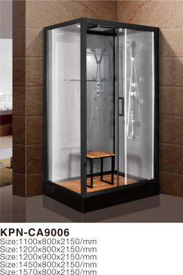 China Corner Shower Cabine with Modern Design and Free Standing Installation en venta