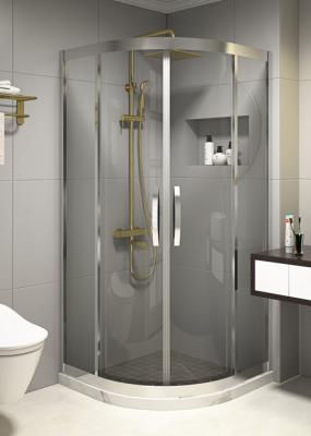 中国 KPN-E002 6mmの緩和されたガラス900x900x1900は浴室によって曲げられる角のシャワーのエンクロージャ、シャワーおよびBathのエンクロージャを防水します 販売のため