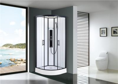 China Free Standing Quadrant Shower Cubicles With Transparent Tempered Glass Fixed Panel for sale