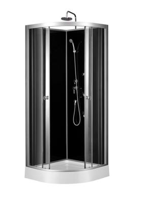 China Cirle 900*900*2150mm Aluminium Alloy Frame Toughened Glass Shower Cabin for sale