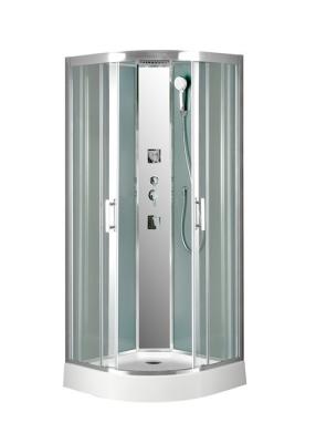 Chine Plateau acrylique noir d'ABS de cabines de douche de salle de bains à vendre