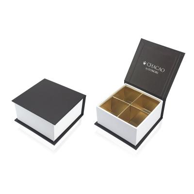 China ISO9001 Approval PMS Color Chocolate Gift Packaging Boxes With Grids for sale
