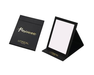 China Portable Foldable Travel Makeup Mirror OEM Service Adjustable Angle for sale