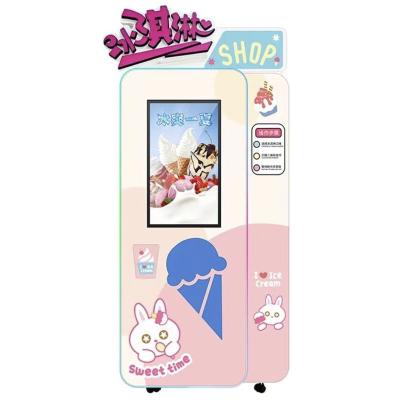 China Automatischer Eiscreme-kalter Jogurt-kombinierter Automat für Verkauf zu verkaufen