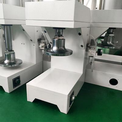 China Pneumatic Sample Cutting Machine Rubber Plastic Dumbbell Press Slicer Cutter for sale