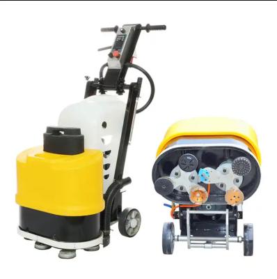 China Efficient Concrete Floor Grinder Yellow Blacka And Write 3 Grinding Plates à venda