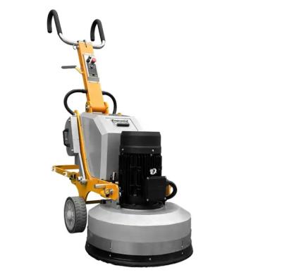 China Yellow Black And Write Concrete Floor Grinder 550mm 1250rpm With 6 Heads for sale