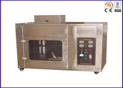 China Plastic Horizontal Flammability Tester Burning Rate Test Apparatus With Angle Adjustable for sale